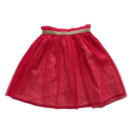 Hanna Andersson Red Tulle Skirt - Picture 1 of 4